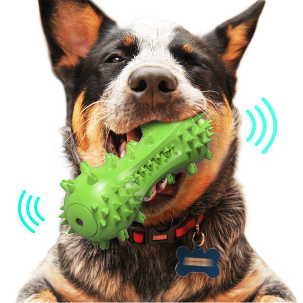 Vocal Dog Toothbrush Toy - Image 4