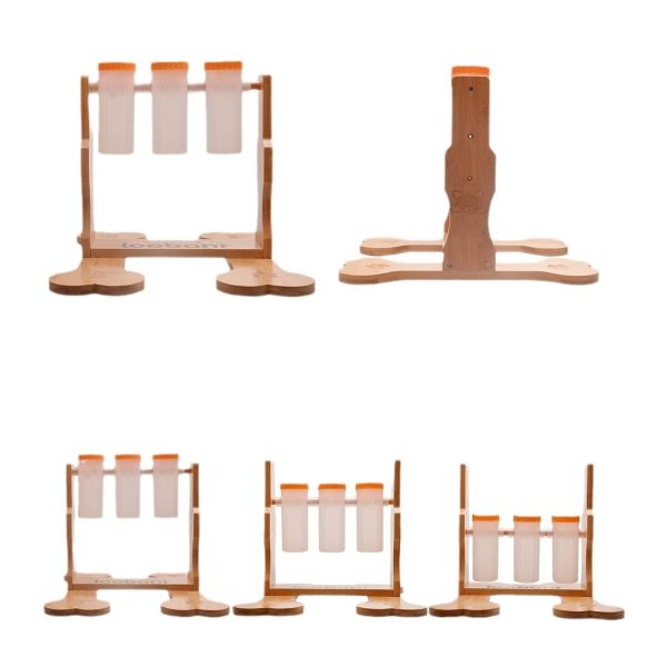 Dog Toy Wooden Puzzle Toy Interactive Dog Snack Dispenser Feeder - Image 3